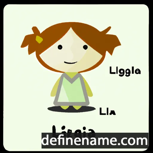 cartoon of the name Ligeia