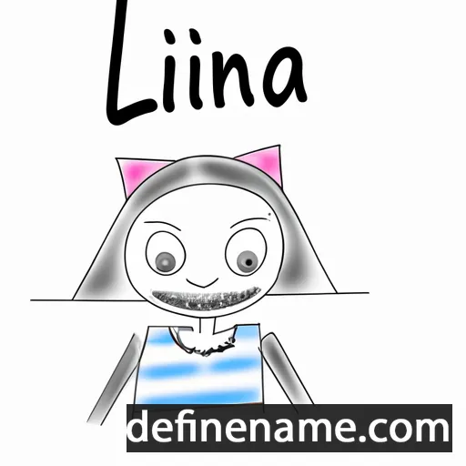 Liina cartoon