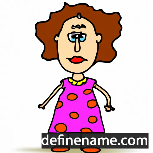 cartoon of the name Lilit