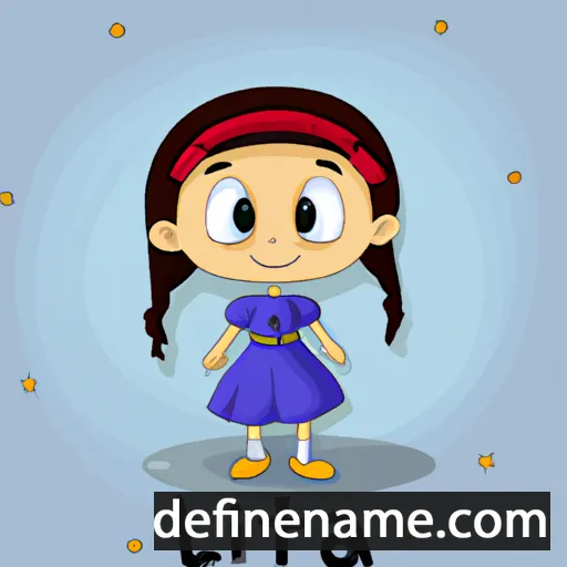 cartoon of the name Lilita