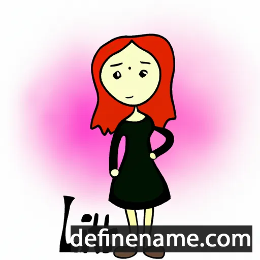 cartoon of the name Lilith