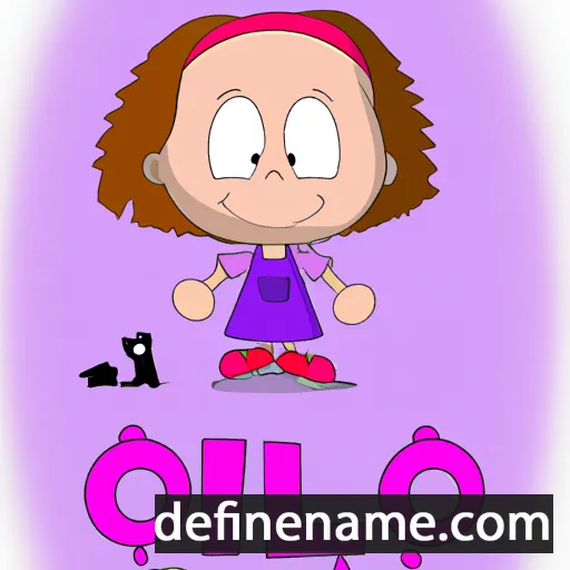 cartoon of the name Lilou