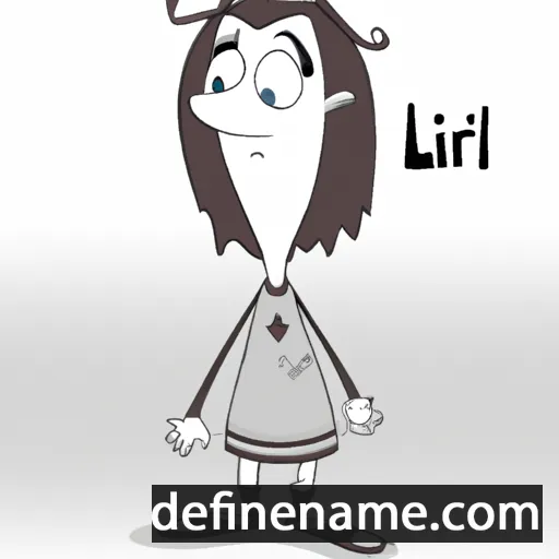 cartoon of the name Lir