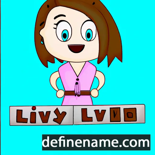 Livvy cartoon