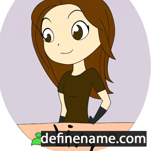 cartoon of the name Livy