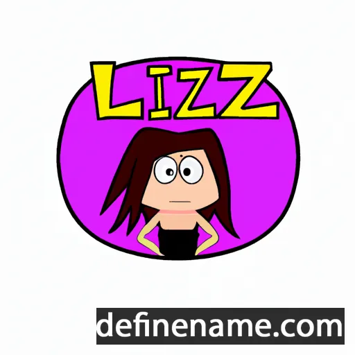 Liz cartoon