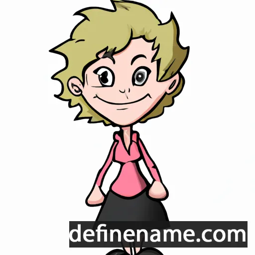 cartoon of the name Lizbeth