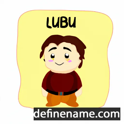 cartoon of the name Ljuban