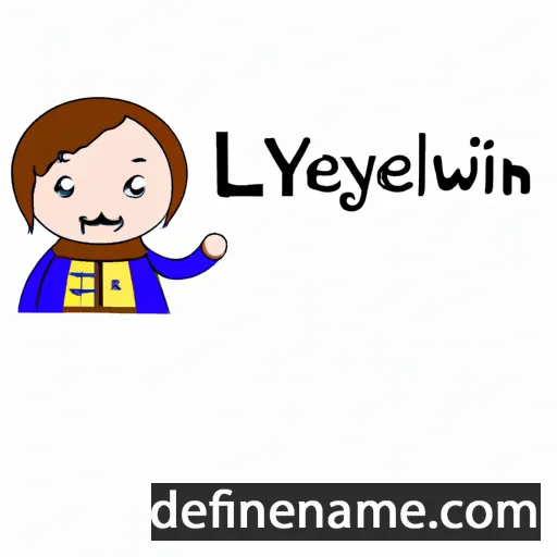 cartoon of the name Llywelyn