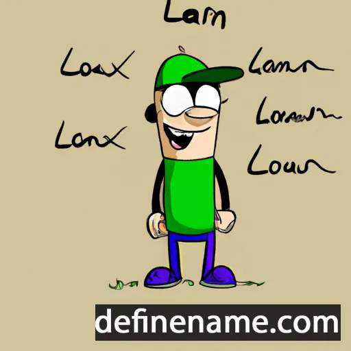 Lóránt cartoon