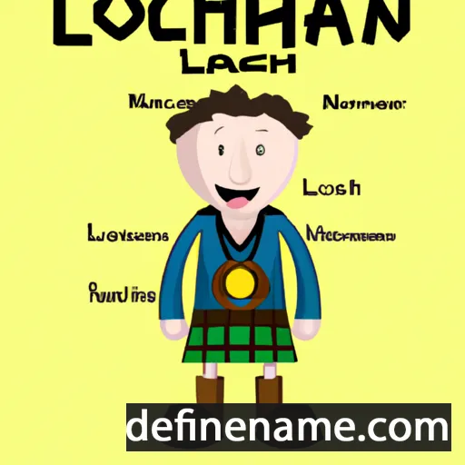 cartoon of the name Lochlainn