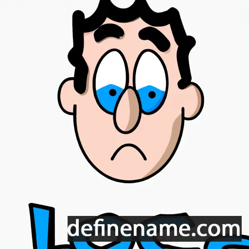 cartoon of the name Loïc