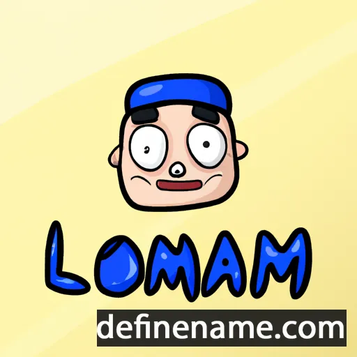 Lomán cartoon