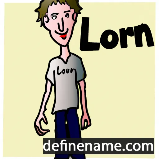 Loren cartoon