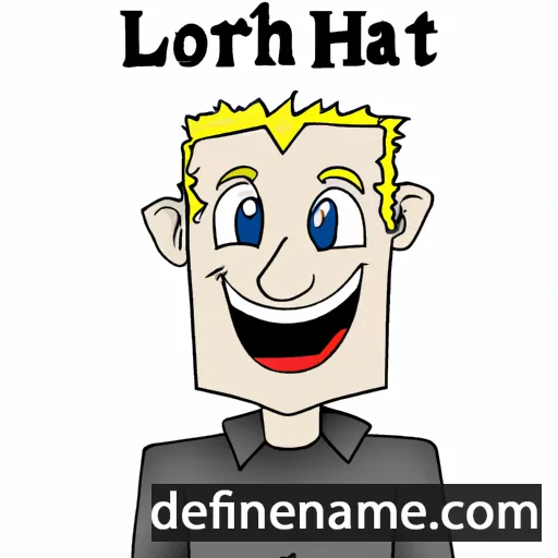 cartoon of the name Lothar