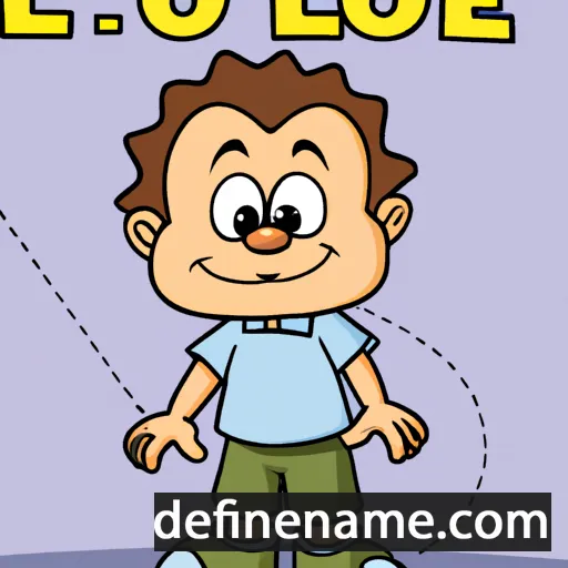 Louie cartoon