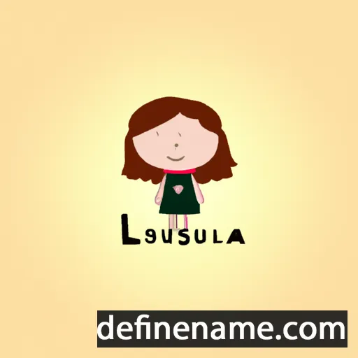 Louisa cartoon