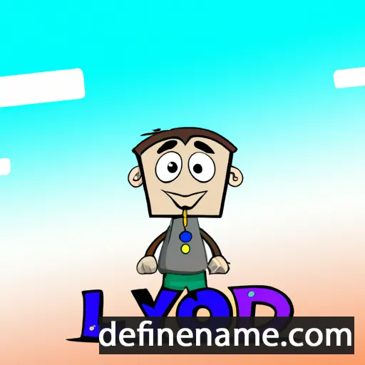 cartoon of the name Loyd