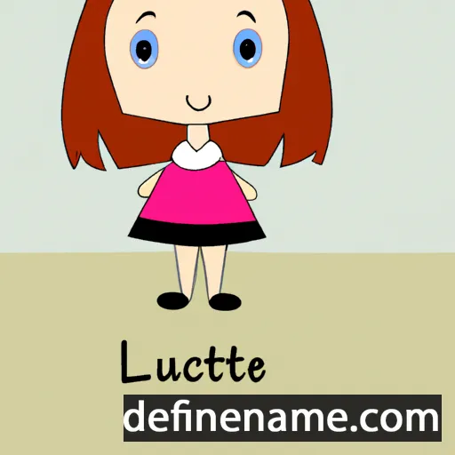 cartoon of the name Lucette