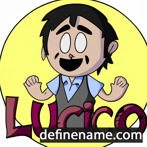 Luciano cartoon