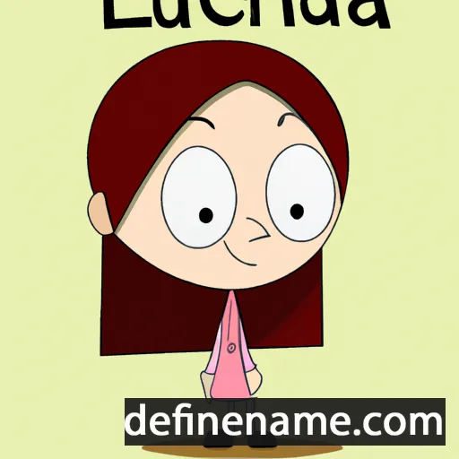 Lucinda cartoon