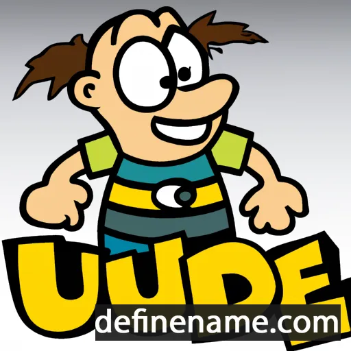 cartoon of the name Ludde