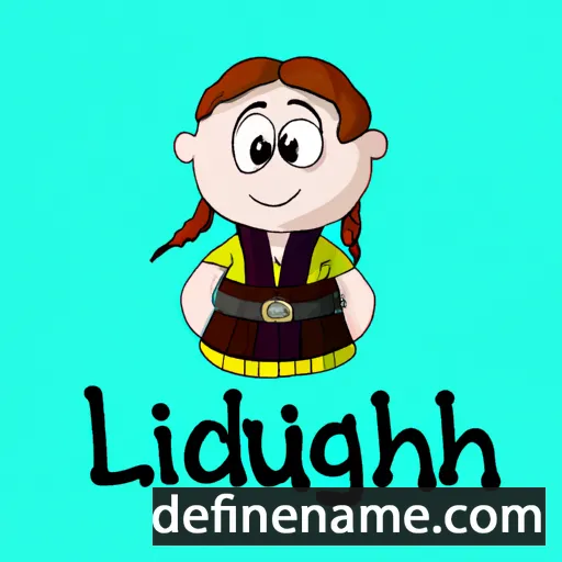 cartoon of the name Lughaidh