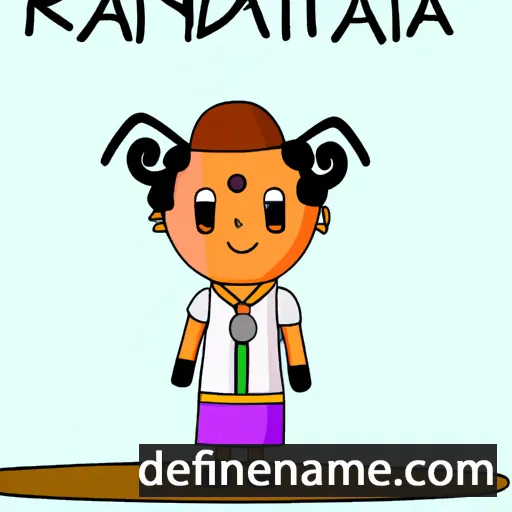 Ratnacandra cartoon