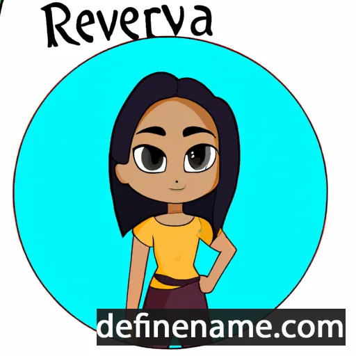 Raveena cartoon