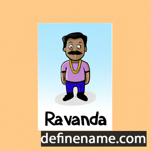 Ravichandra cartoon