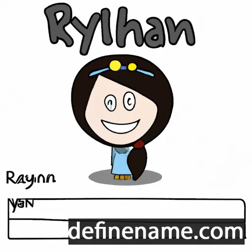 Rayhaneh cartoon