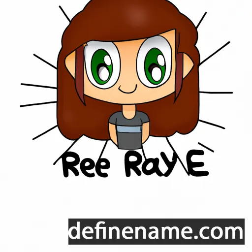 Raylee cartoon