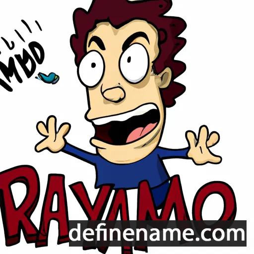 cartoon of the name Raymondo