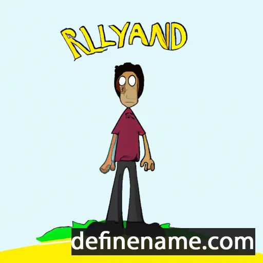 cartoon of the name Raynald