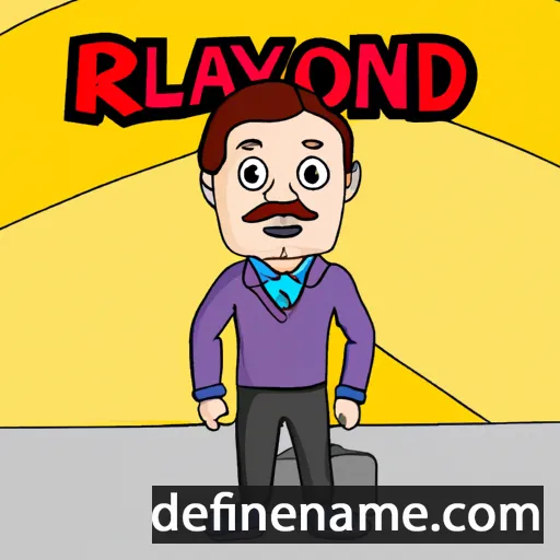 cartoon of the name Raynold