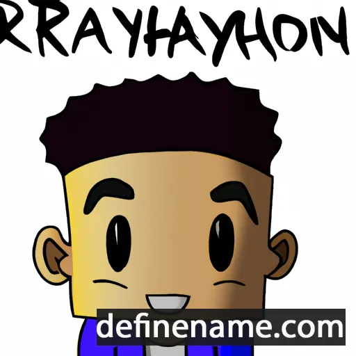 Rayshawn cartoon