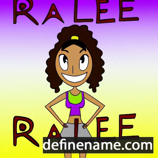 cartoon of the name Razelle