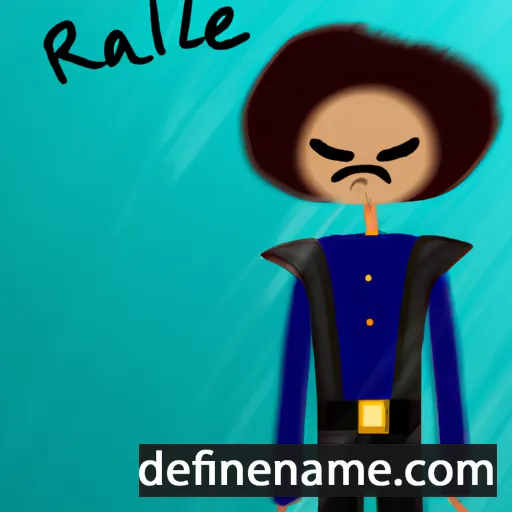 cartoon of the name Raziël