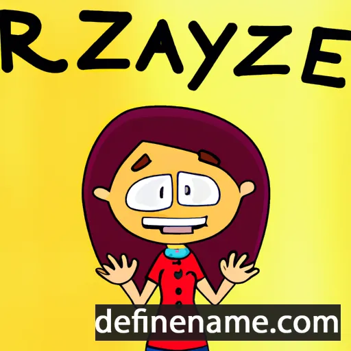 Raziye cartoon