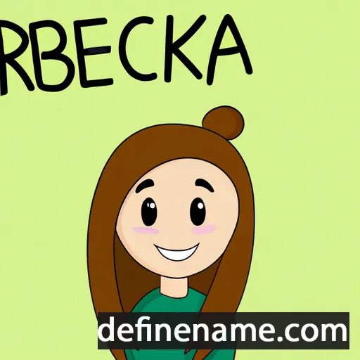 Rébeka cartoon