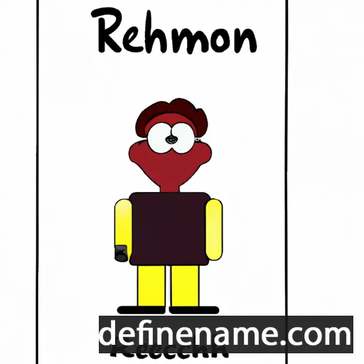 Réchimond cartoon