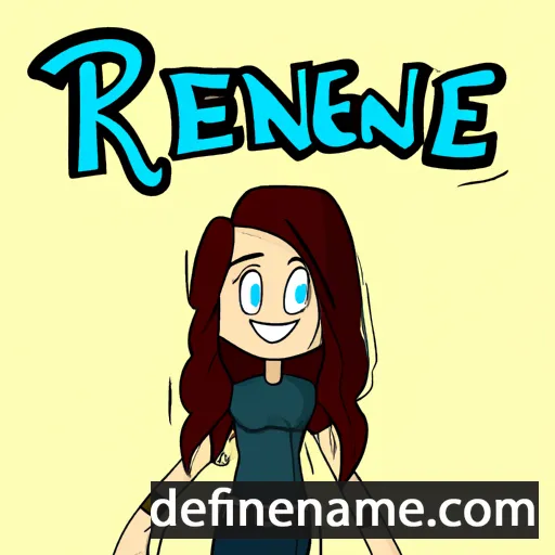 Réjane cartoon