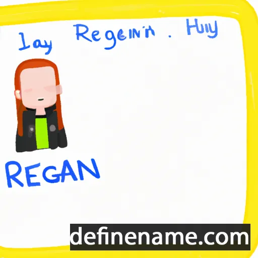 Reaghan cartoon