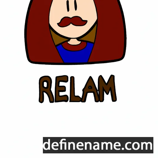 cartoon of the name Realyn