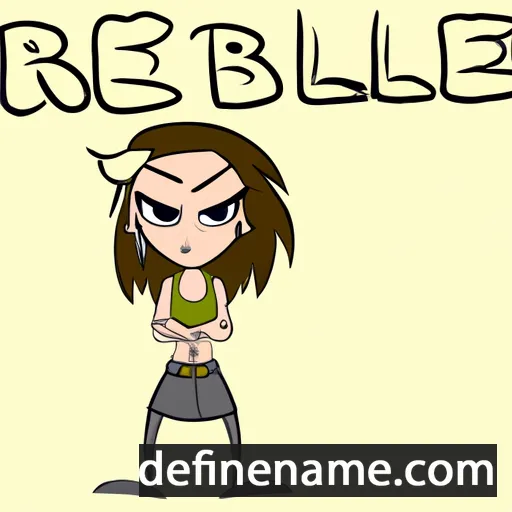 Rebelle cartoon