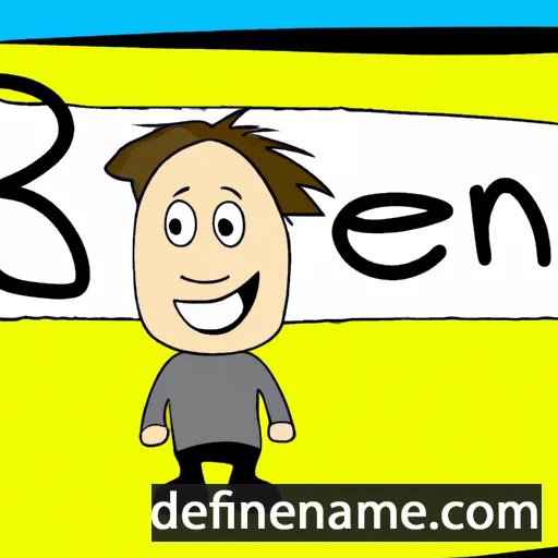 cartoon of the name Reben