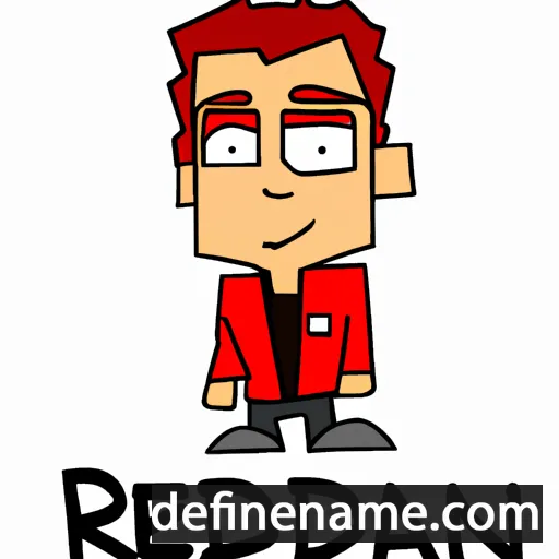 cartoon of the name Redian