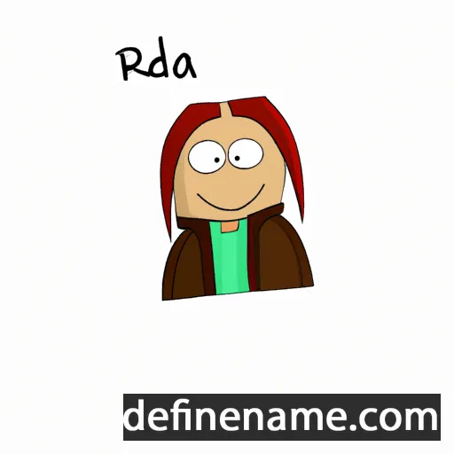 Reeda cartoon