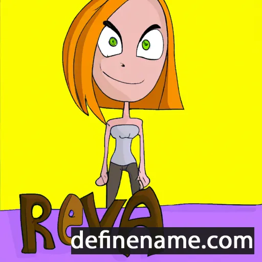 Reeva cartoon