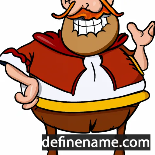 cartoon of the name Reginmund